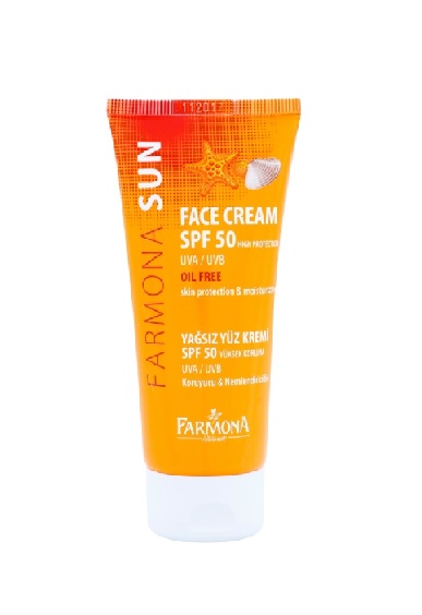 Солнцезащитный крем для лица обезжиренный SPF 50 Sun Balance Farmona