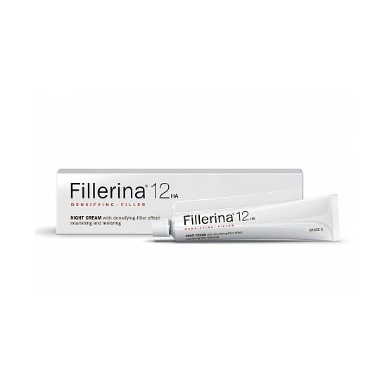 Ночной крем для лица Fillerina 12HA Grade 3 / Fillerina 12 Densifying-Filler Night Treatment