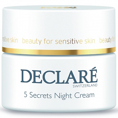 Ночной восстанавливающий крем «5 секретов» 5 Secrets Night Cream Declare