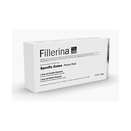 Косметический набор Fillerina 932 Lips and Eyes / Grade 5