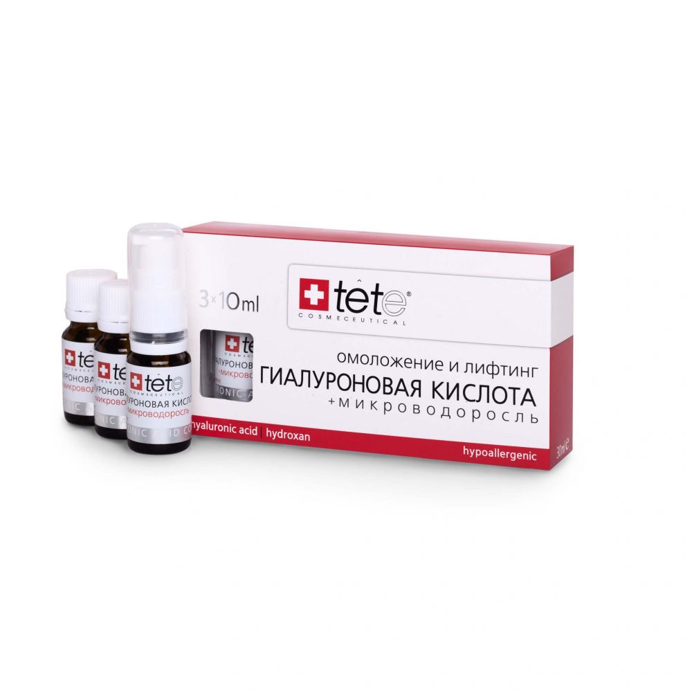 Гиалуроновая кислота с микроводорослями TETe Cosmeceutical
