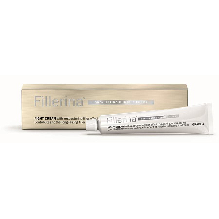 Ночной крем для лица с пролонгированным действием Fillerina Long - Lasting Grade 4