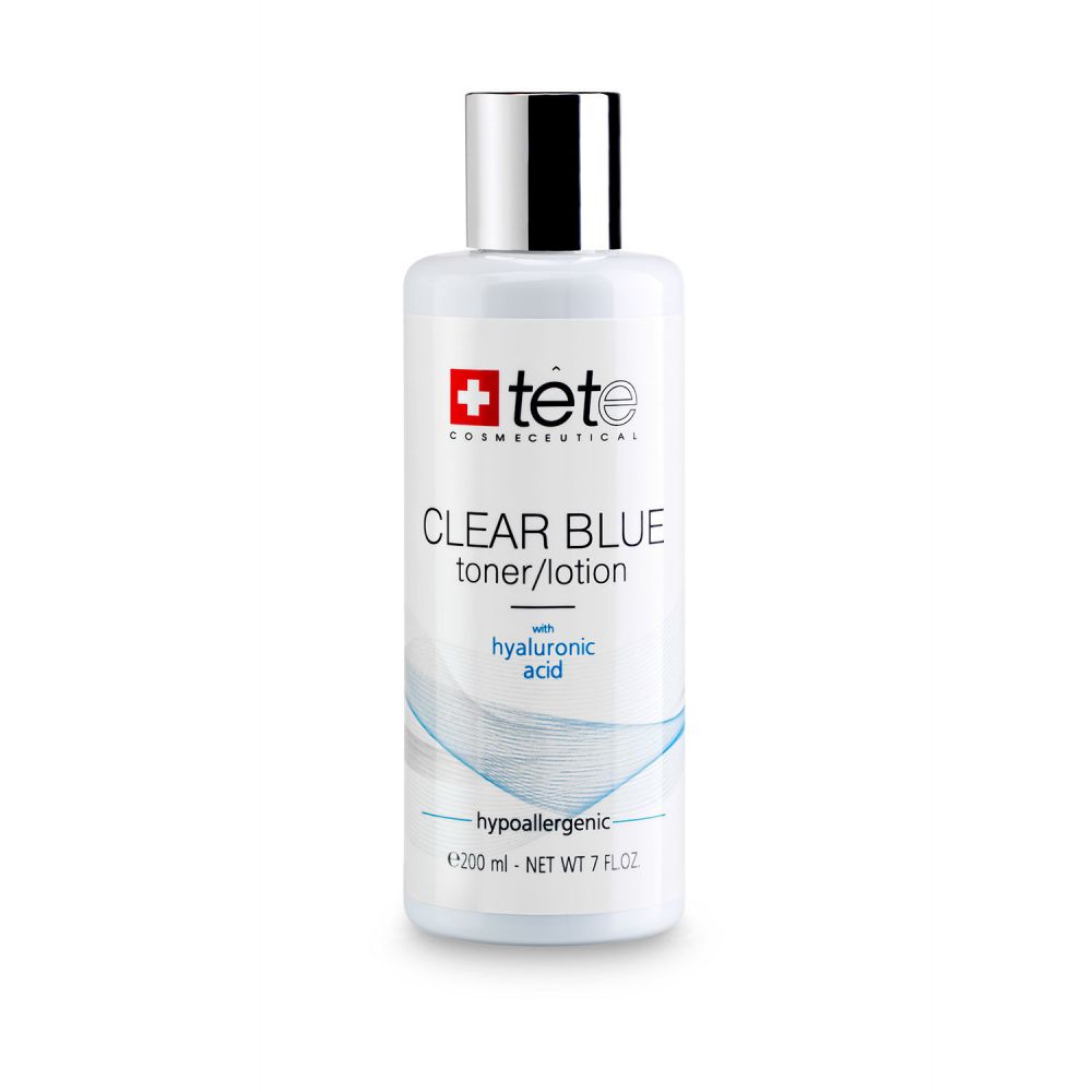 Тоник-лосьон с гиалуроновой кислотой CLEAR BLUE Toner-Lotion TETe Cosmeceutical 