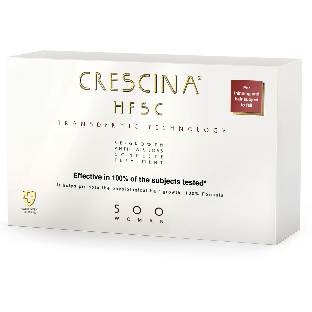 Ампулы Crescina Комплекс для женщин 500 / Crescina for Woman 500 HFSC Transdermic 100% 