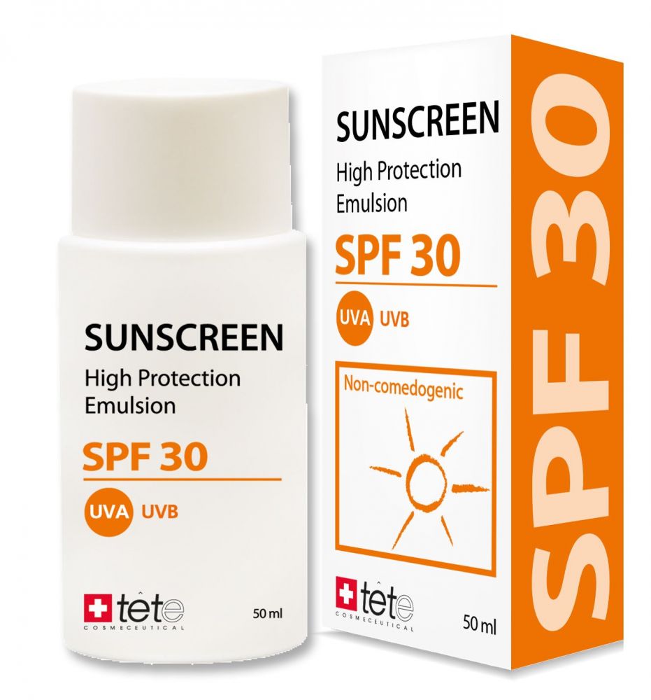 Солнцезащитный флюид Sunscreen SPF30 TETe Cosmeceutical