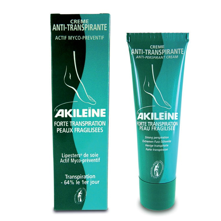 Крем-антиперспирант для ног Anti-Perspirant Cream Akileine