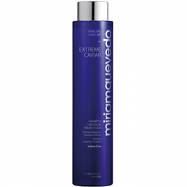 Шампунь для окрашенных волос с экстрактом черной икры Extreme Caviar Shampoo for Color Treated Hair Miriam Quevedo