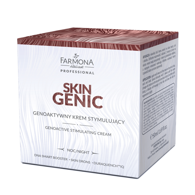 Ночной геноактивный стимулирующий крем Skin Genic Farmona