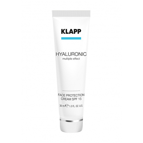 Солнцезащитный крем для лица SPF15 HYALURONIC Face Protection Cream Klapp