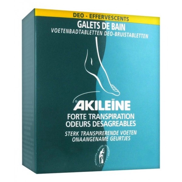 Растворимые таблетки Освежающая ванна DEO Footbath Tablets Akileine
