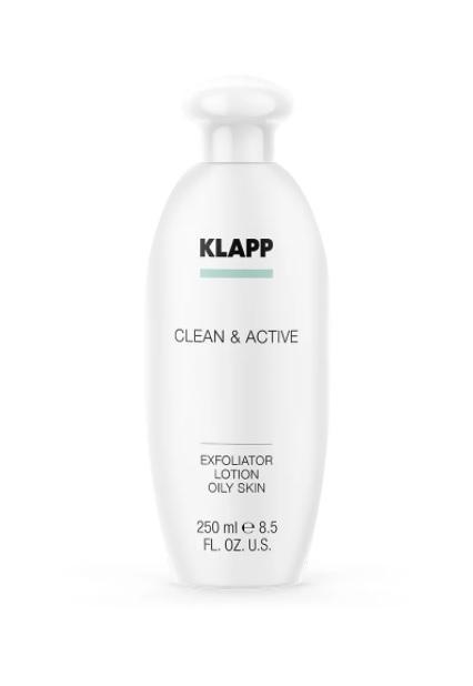 Эксфолиатор для жирной кожи Exfoliator Oily Skin Clean & Active Klapp