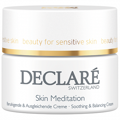 Успокаивающий восстанавливающий крем Skin Meditation Soothing & Balancing Cream Declare