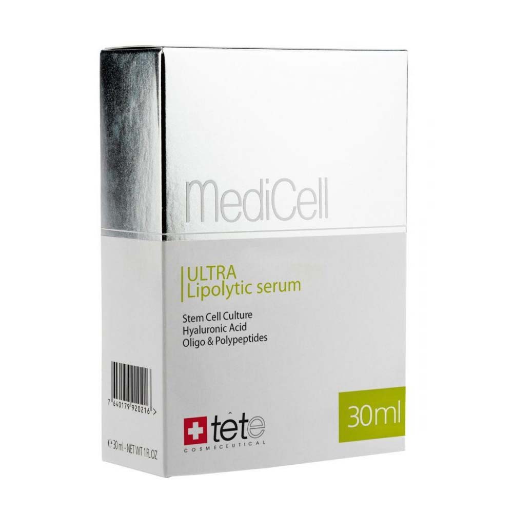 Антицеллюлитная сыворотка с кофеином и карнитином Medicell Ultra Anticellulite serum TETe Cosmeceutical
