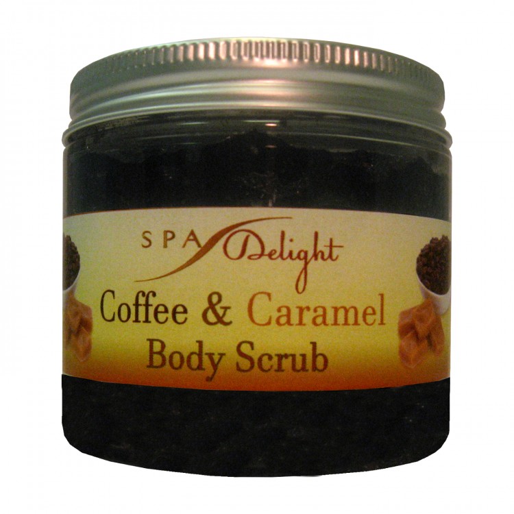 Кофейно-солевой скраб для тела Кофе и Карамель SPA-Delight