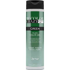 Прямой краситель для волос Зеленый BeColor CRAZY 12 min GREEN Be Hair