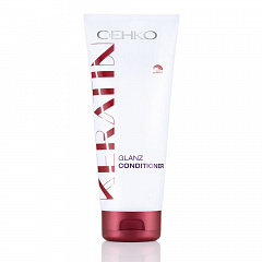 Кондиционер-ополаскиватель питательный для гладкости и блеска волос Keratin C:EHKO