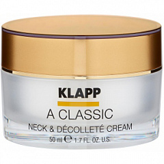 Крем для шеи и декольте с ретинолом A Classic Neck & Decollete Cream Klapp