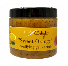 Тонизирующий гель-скраб для тела Сладкий апельсин SPA-Delight