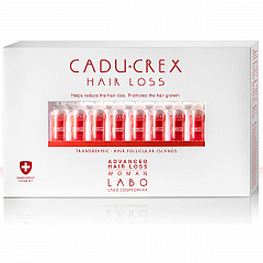 Ампулы Caducrex против существенного выпадения волос для женщин / Cadu-Crex Advanced for Woman