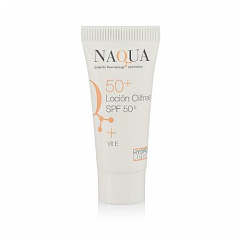 Солнцезащитный лосьон SPF 50+ с витамином Е NAQUA