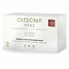 Ампулы Crescina Комплекс для мужчин 500 / Crescina for Man 500 HFSC Transdermic 100% 
